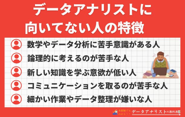 データアナリストに向いてる人の特徴は？現役データアナリストが適性を徹底解説